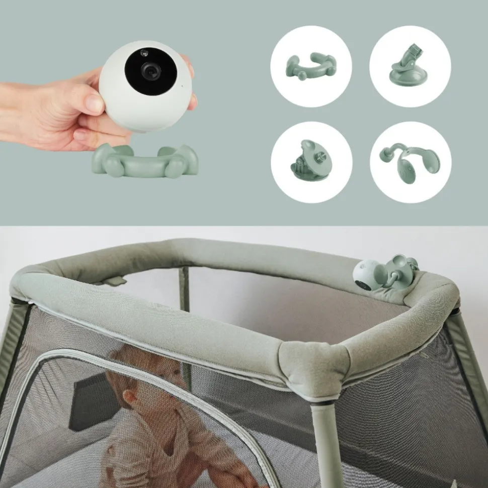 Babyphone vidéo yoo go+ hd avec caméra additionnelle
