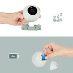 Babyphone vidéo yoo go+ hd avec caméra additionnelle