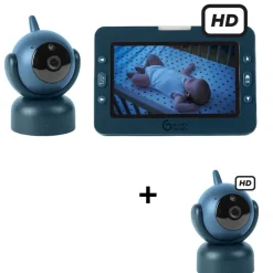 Babyphone vidéo yoo master+ hd avec caméra additionnelle