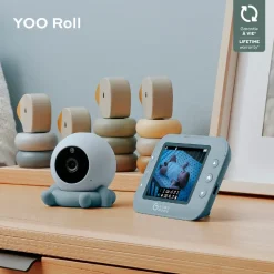 Babyphone vidéo yoo roll avec caméra additionnelle
