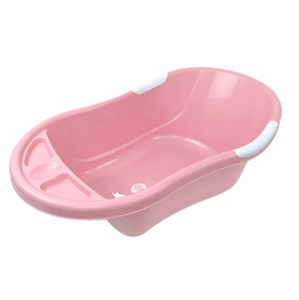 Baignoire bébé avec vidange rose