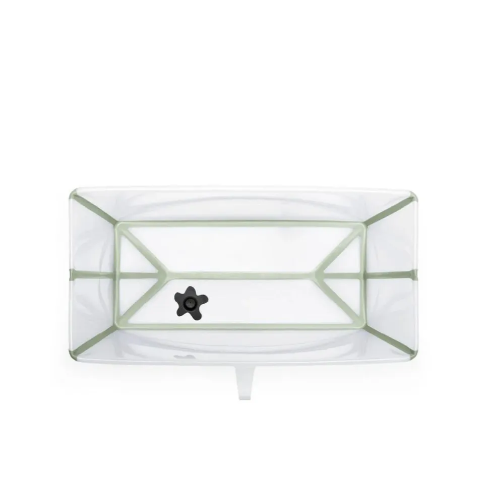Baignoire bébé flexibath x large transparent vert
