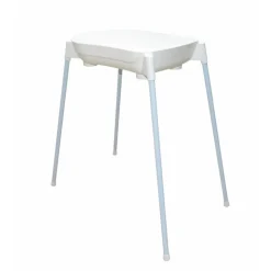Baignoire bébé marsala avec vidange + support de baignoire