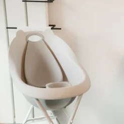 Baignoire bébé ourson gris