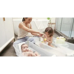 Baignoire flexi bath xl sandy beige + transat de bain