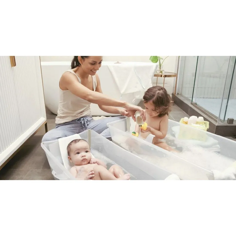 Baignoire flexi bath xl sandy beige + transat de bain