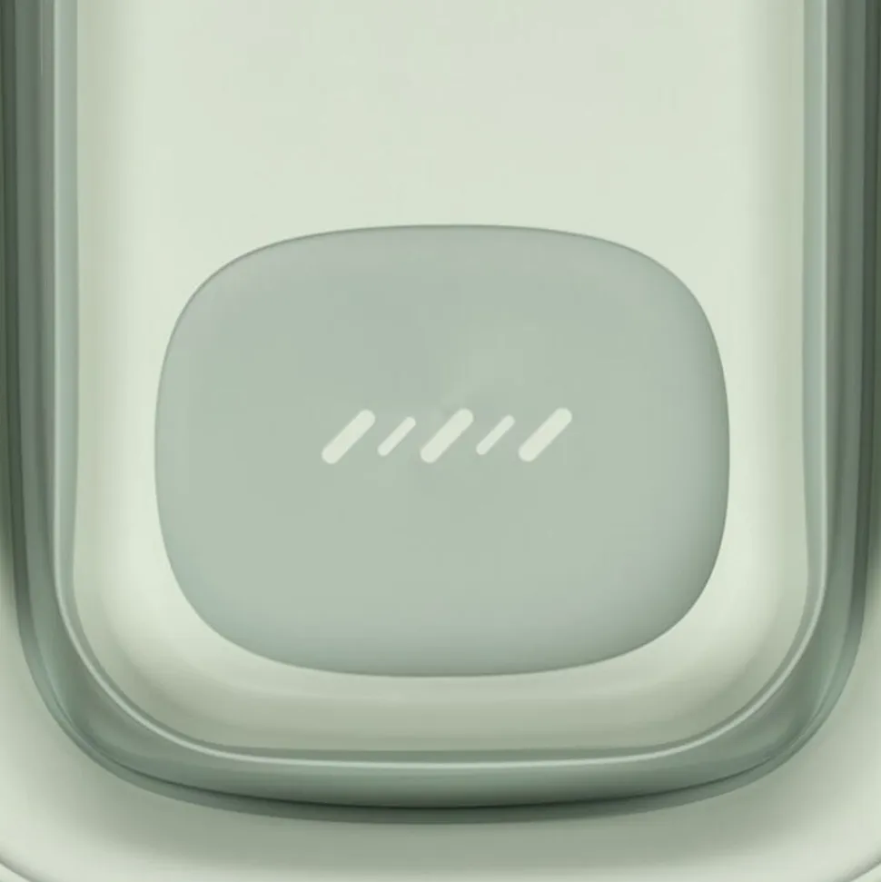 Baignoire indigo plus + insert nouveau-né sage green
