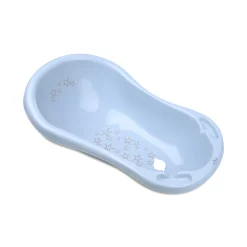 Baignoire little stars antidérapante bleu