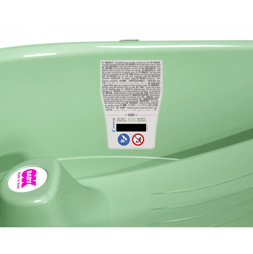 Baignoire onda baby vert