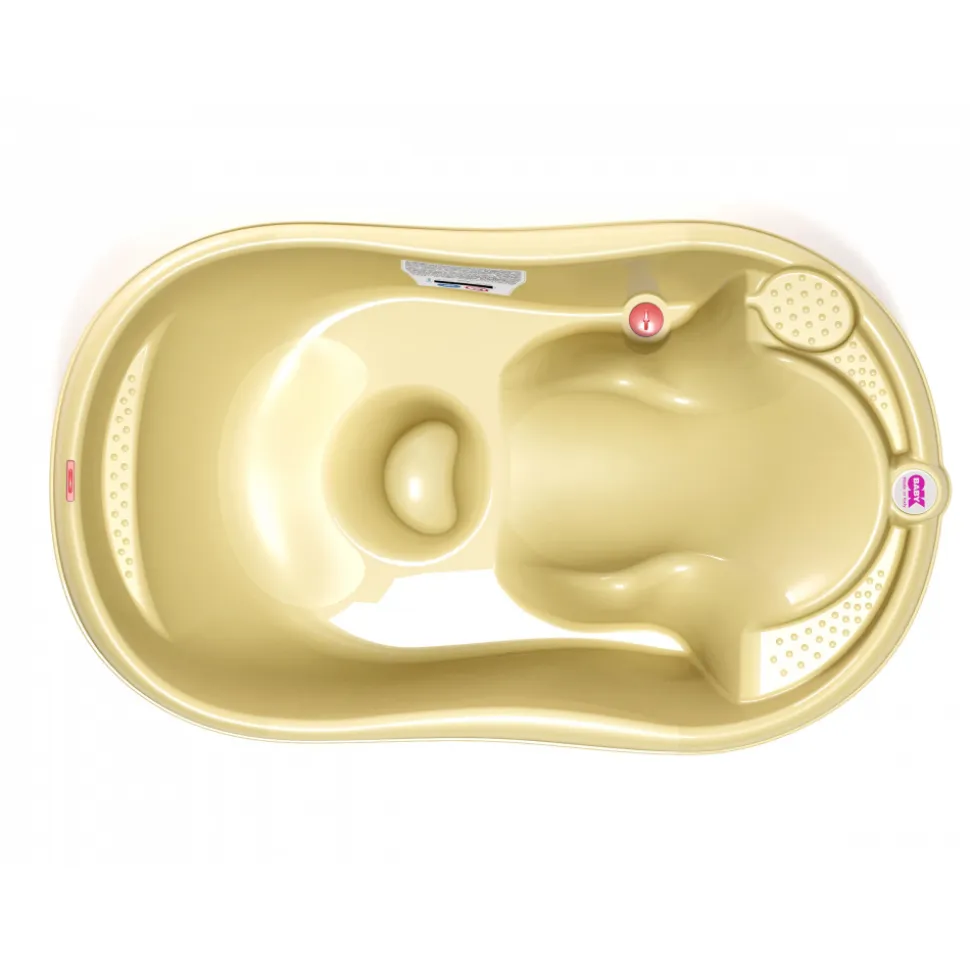 Baignoire onda jaune