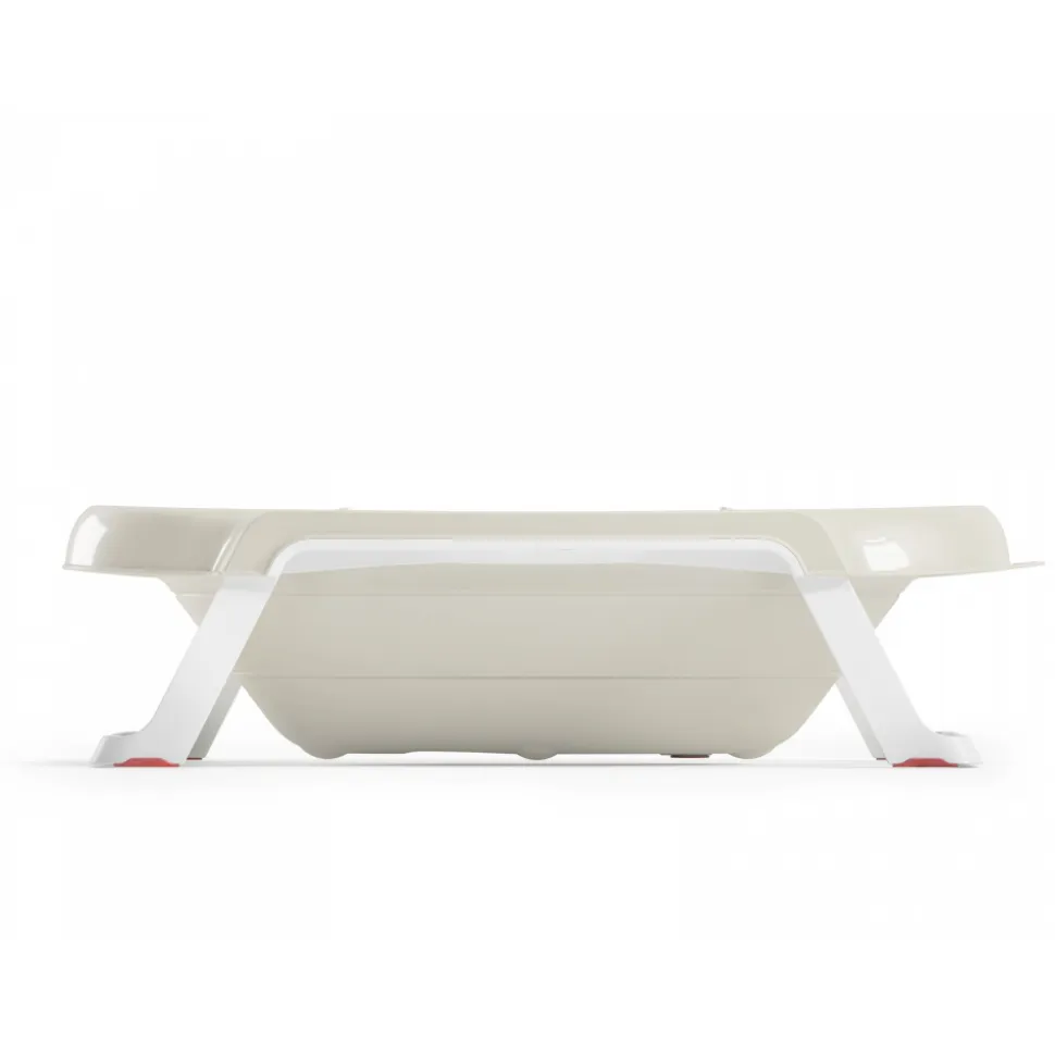 Baignoire onda slim pliante blanch cassé beige