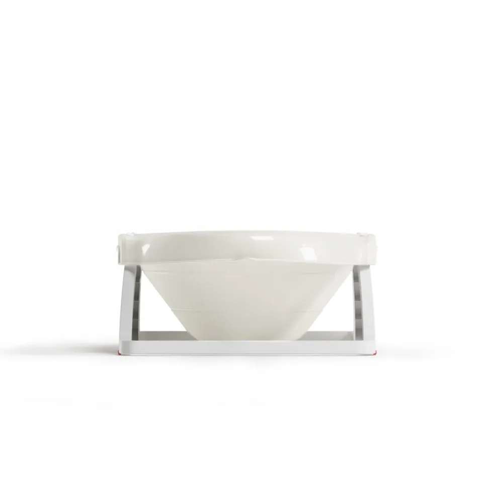 Baignoire onda slim pliante blanch cassé beige