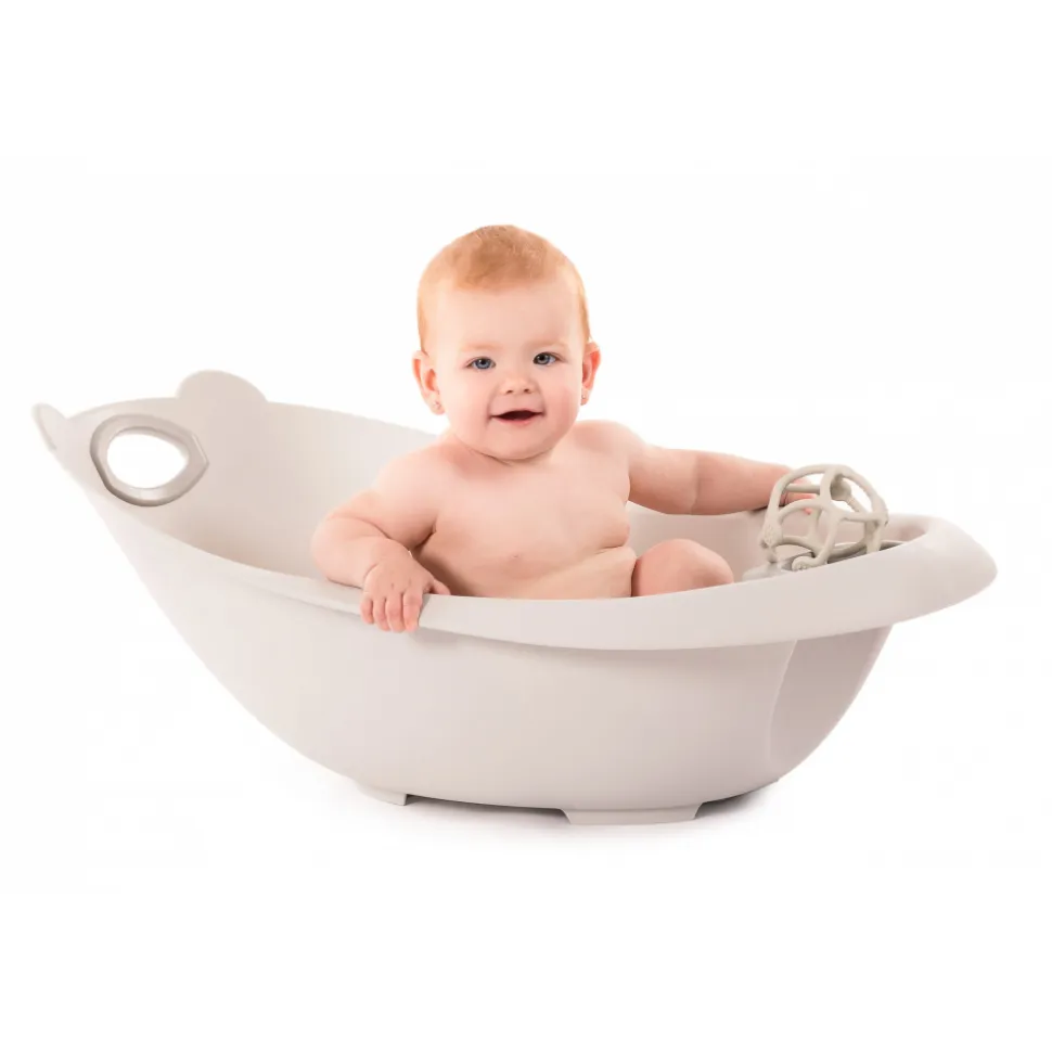Baignoire ourson gris + support de baignoire