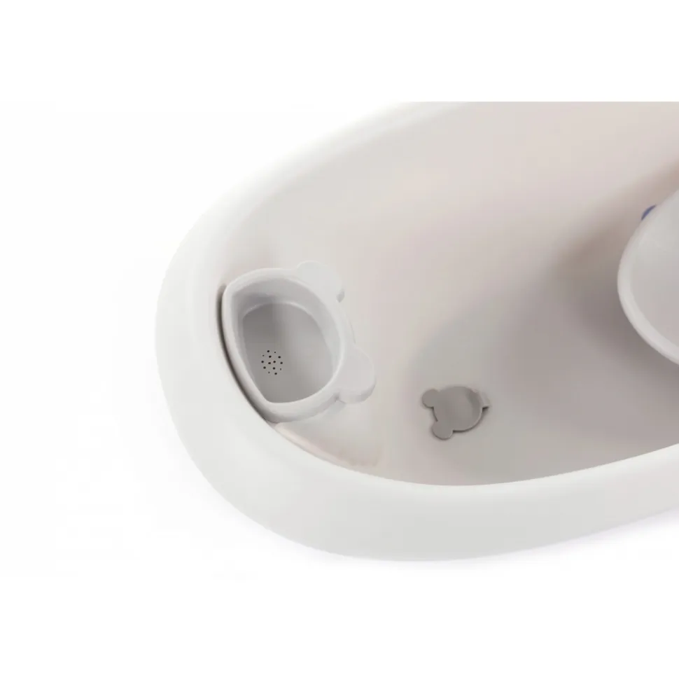 Baignoire ourson gris + support de baignoire