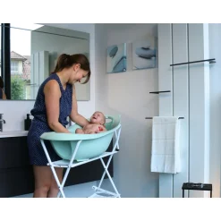 Baignoire ourson sage vert