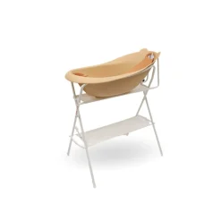 Baignoire ourson terracotta + support de baignoire
