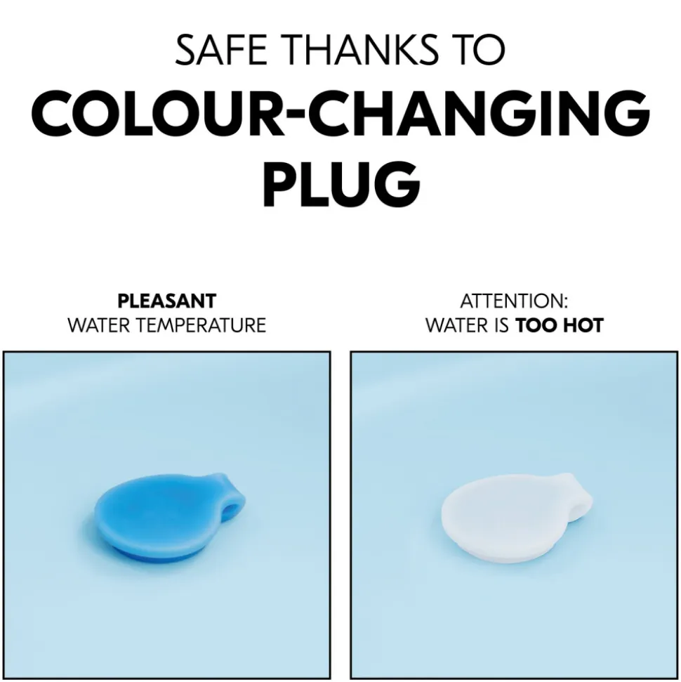 Baignoire pliable wash n fold m light blue