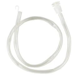 Baignoire vasco avec pied et tuyau rose