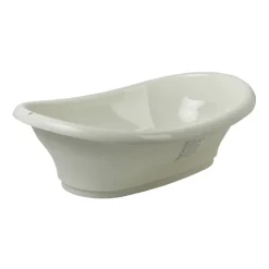 Baignoire vasco avec pied et tuyau blanc