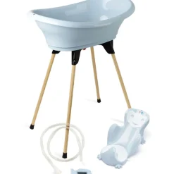 Baignoire vasco 5 en 1 - fleur bleu