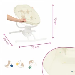 Balancelle bébé motorisée 3 vitesses