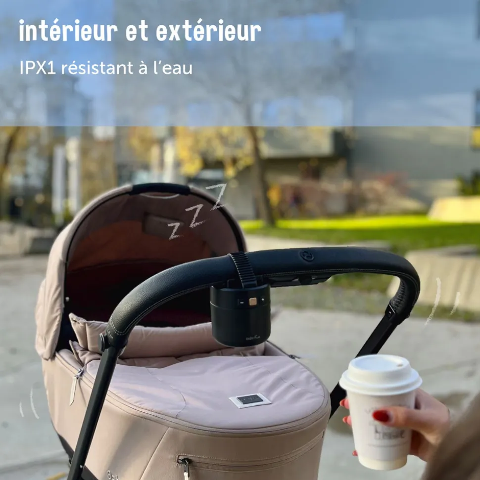 Balancelle nomade pour poussette