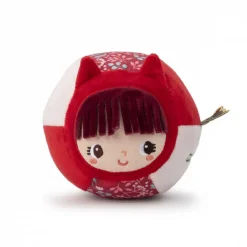 Balle en tissu petit chaperon rouge