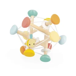 Balle sensorielle en bois enfant pure