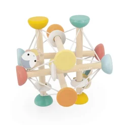Balle sensorielle en bois enfant pure