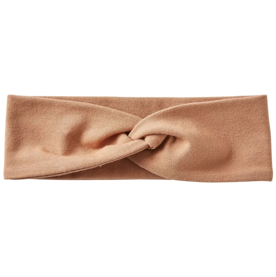 Bandeau large turban - cassonade