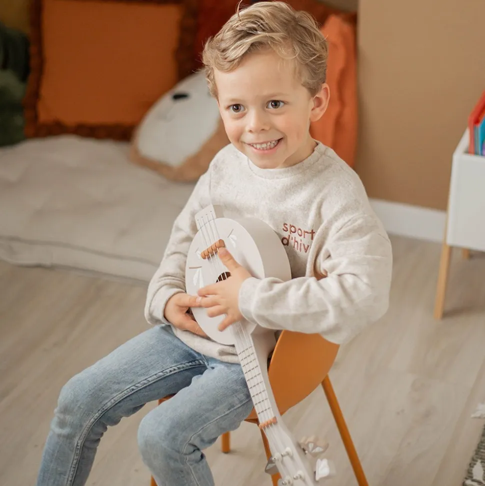 Banjo en bois - nougat