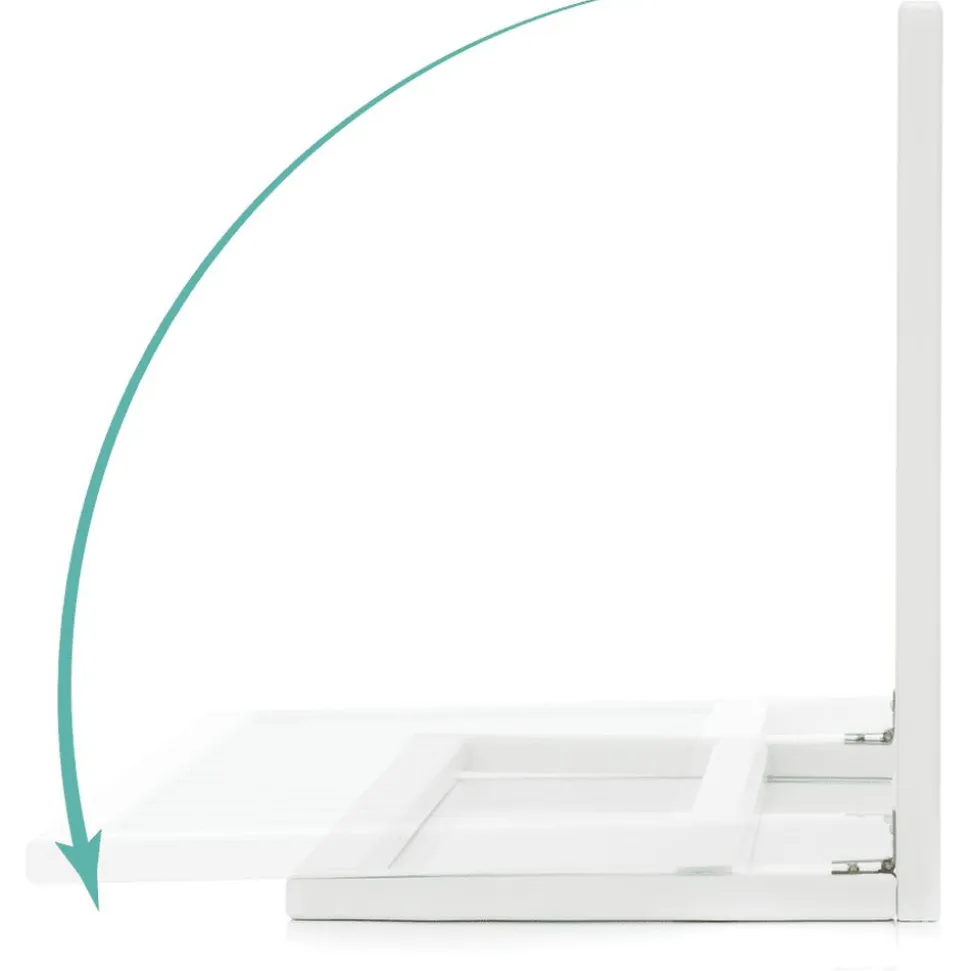 Barrière de lit en bois 45x140 cm lilly blanc
