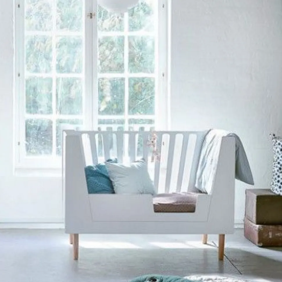 Barrière de lit 60 x 120 cm blanc