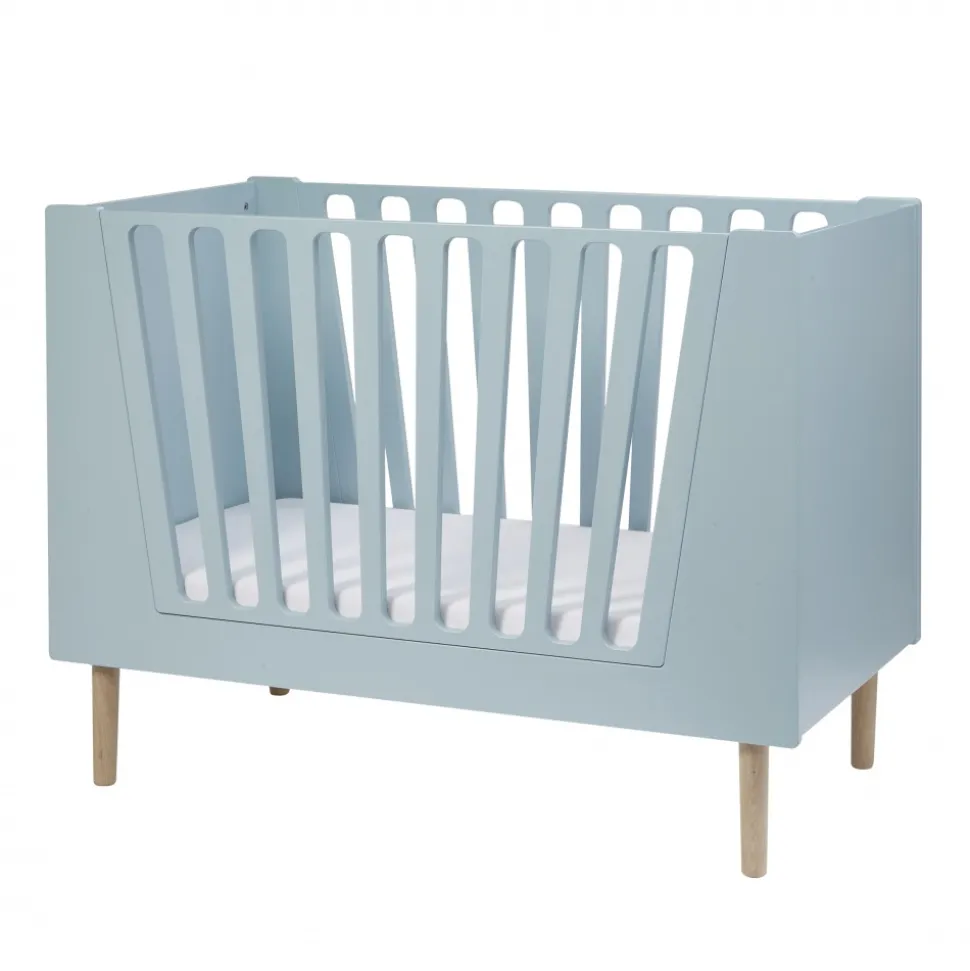 Barrière de lit 60 x 120 cm bleu