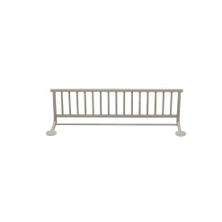 Barrière de lit 35x127cm laque gris clair