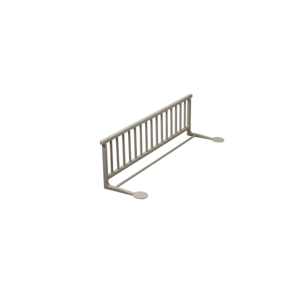 Barrière de lit 35x127cm laque gris clair