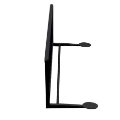 Barrière de lit 35x127cm laque noir