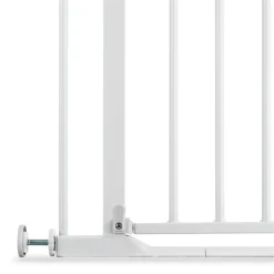 Barrière d'escalier clear step 2 avec extension +21 cm white