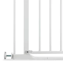 Barrière d'escalier clear step 2 avec extension +21 cm white