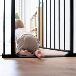 Barrière d'escalier clear step 2 black