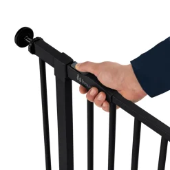 Barrière d'escalier clear step 2 black