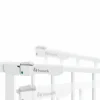 Barrière d'escalier clear step autoclose 2 avec extention +9 cm white