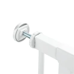 Barrière d'escalier clear step autoclose 2 avec extention +9 cm white