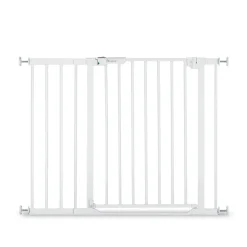 Barrière d'escalier clear step autoclose 2 avec extention +9 cm white