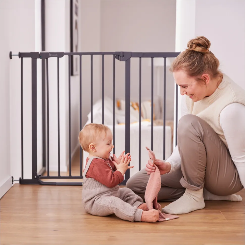 Barrière d'escalier clear step autoclose 2 white