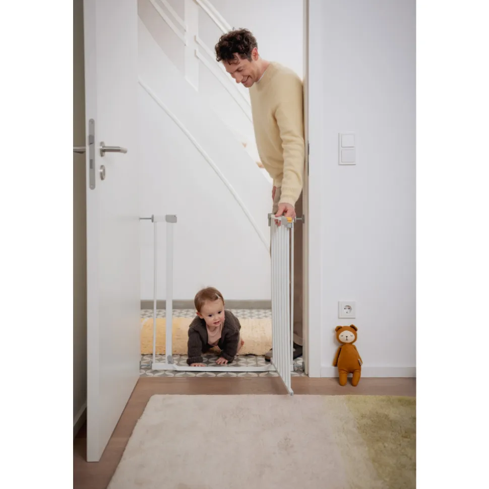 Barrière d'escalier clear step autoclose 2 white