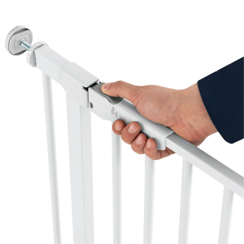 Barrière d'escalier clear step autoclose 2 white
