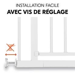 Barrière d'escalier open n stop 2 white