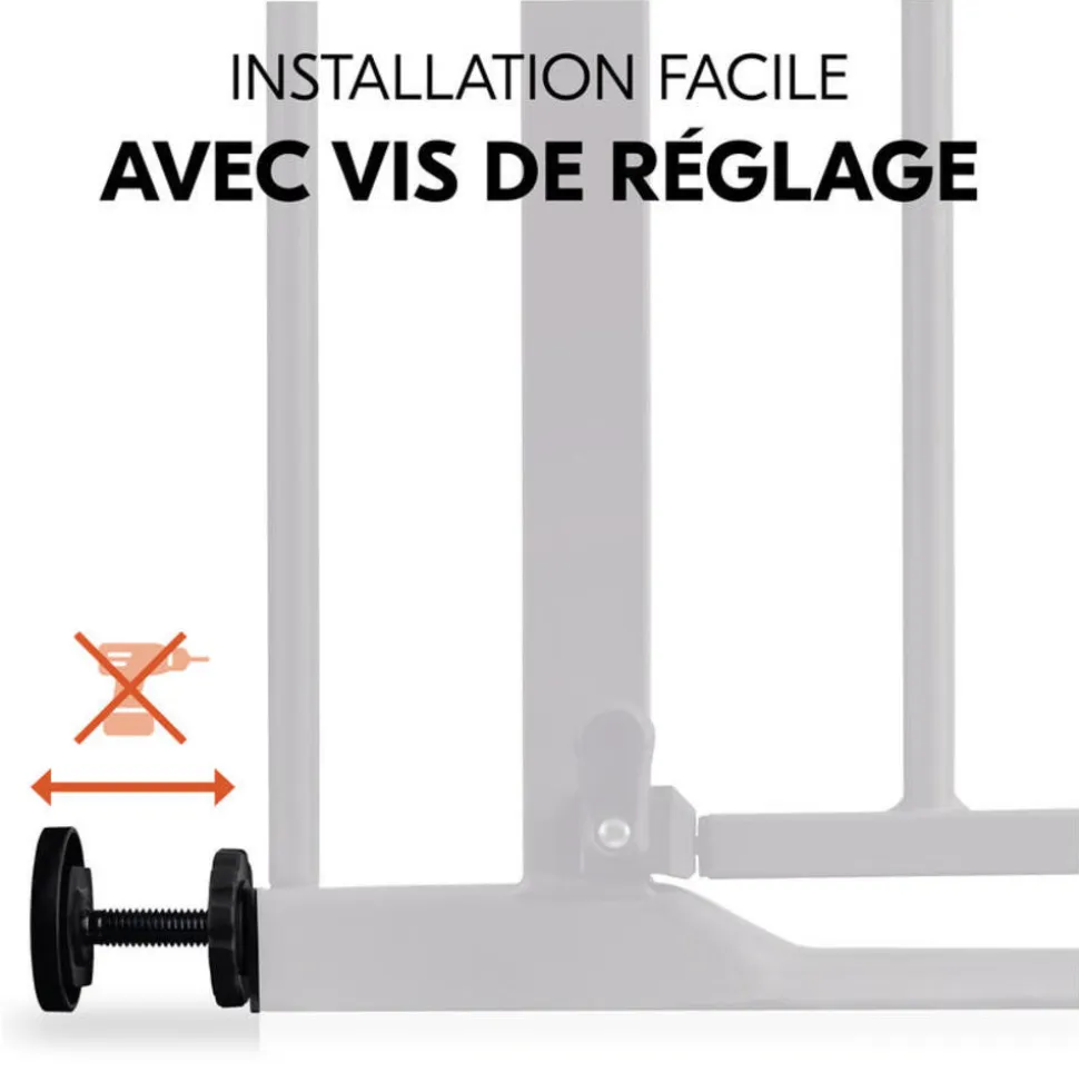 Barrière de sécurité autoclose black