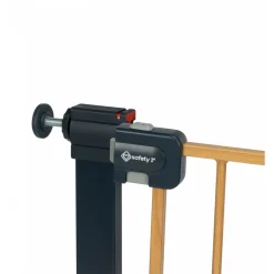 Barrière de sécurité enfant easy close effet bois